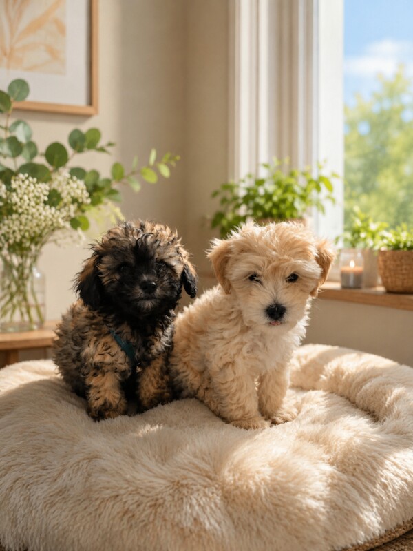 Maltipoo puppies last 2